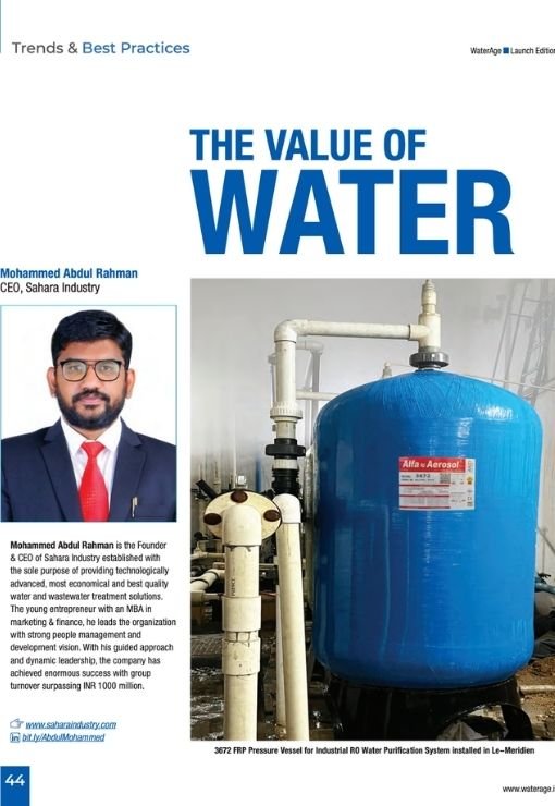 The Value Of Water